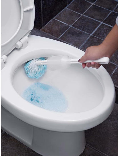 🚿 Multi‑Purpose Toilet & Bathroom Cleaning Brush 🧼 Easy Deep Clean for Home 🏡